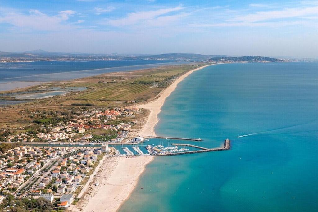 Maison Renovee A Marseillan Plage Eksteriør billede