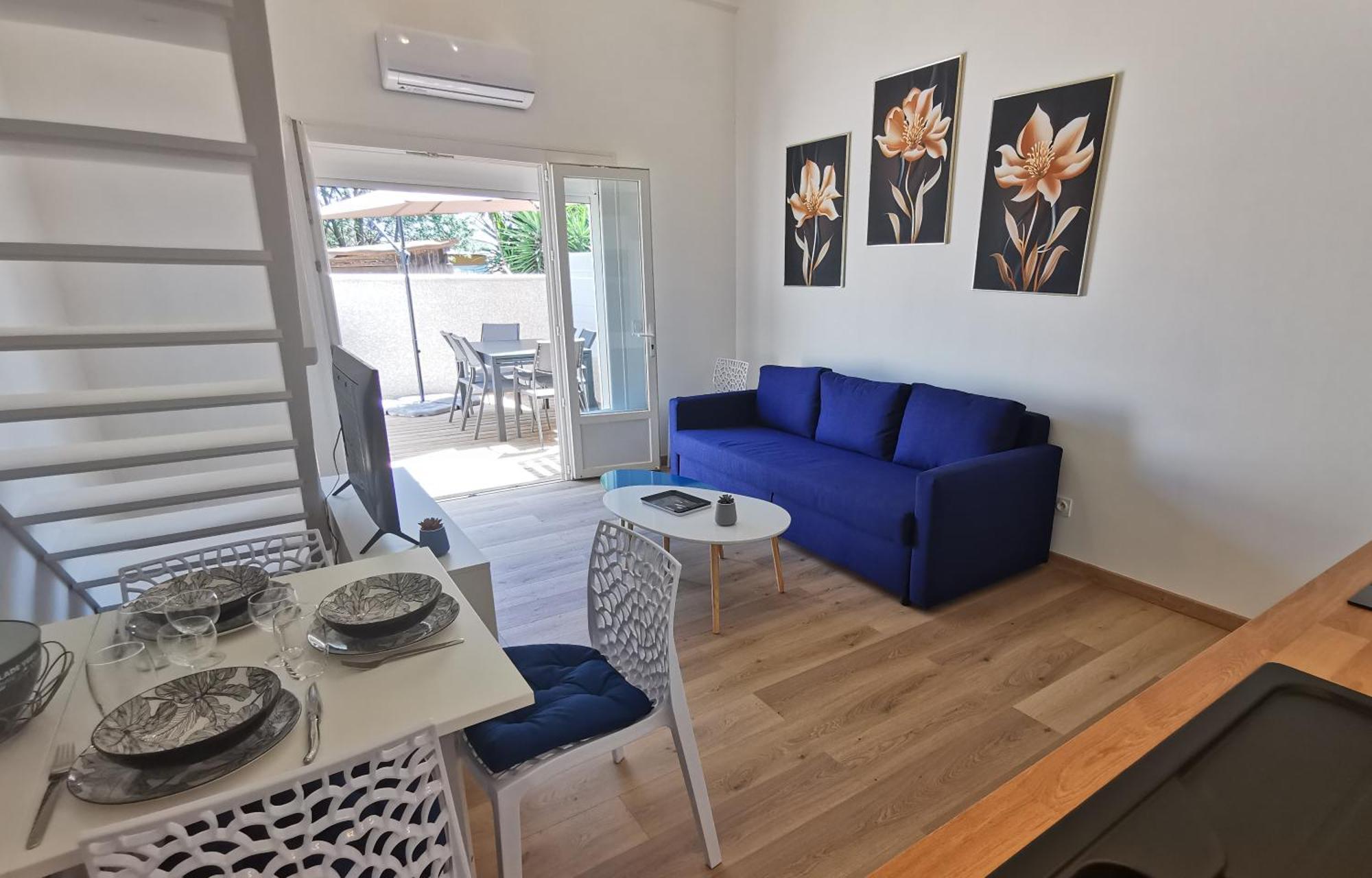 Maison Renovee A Marseillan Plage Eksteriør billede